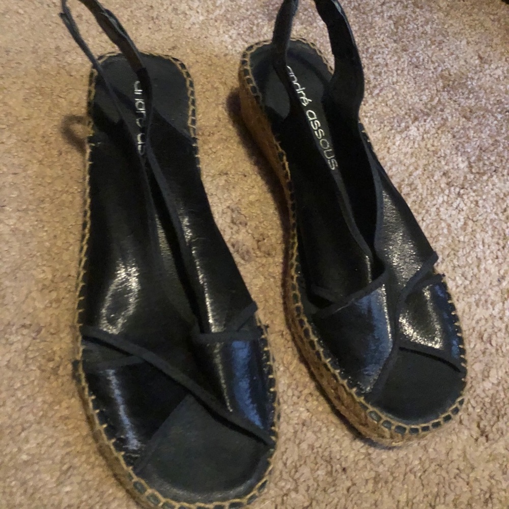 Black sandals